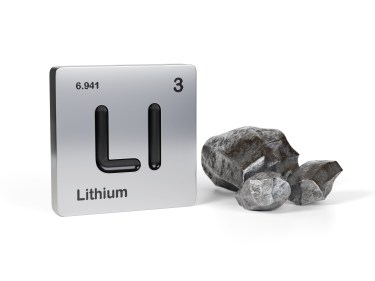 Lithium metal and a label