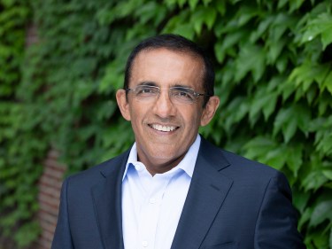 Ranjay Gulati outside